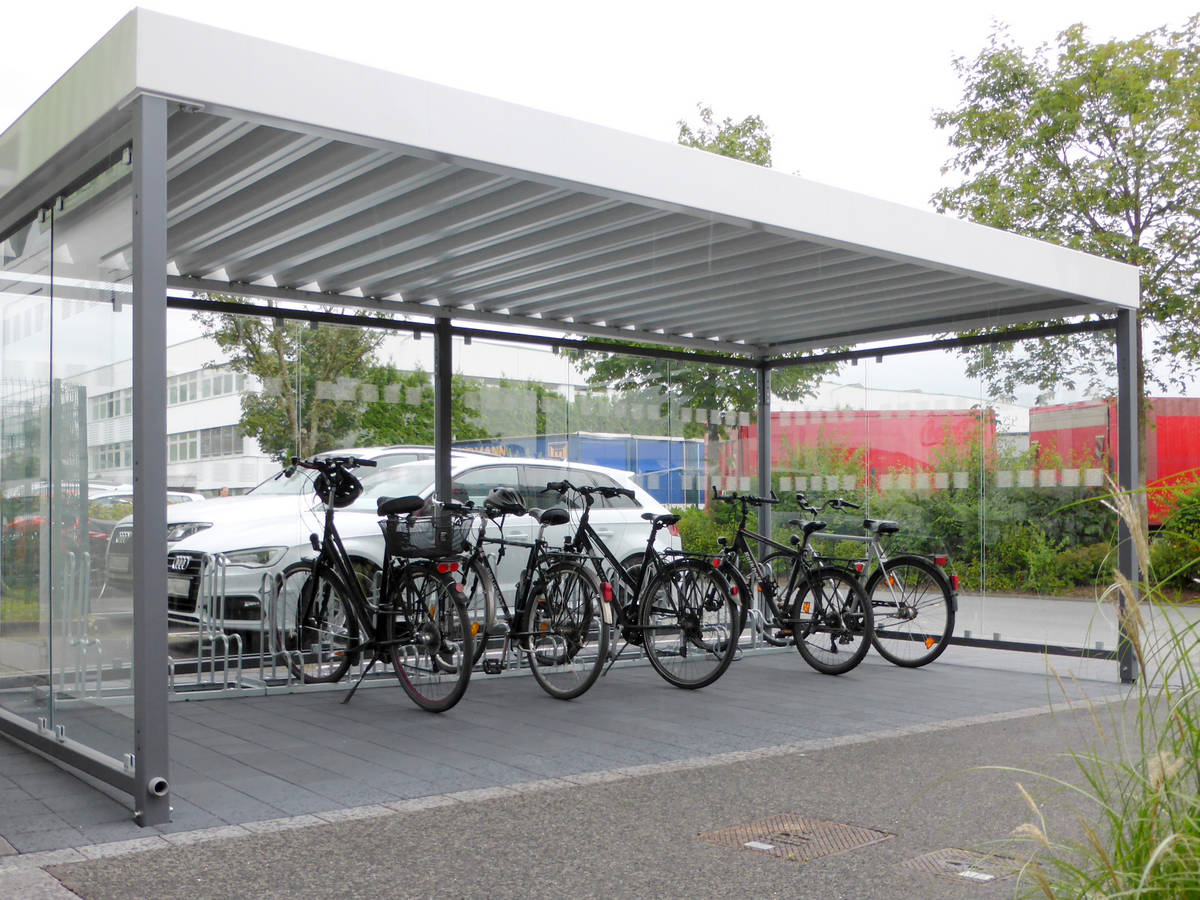 adăpost anti-îmbătrânire elvețian pentru biciclete